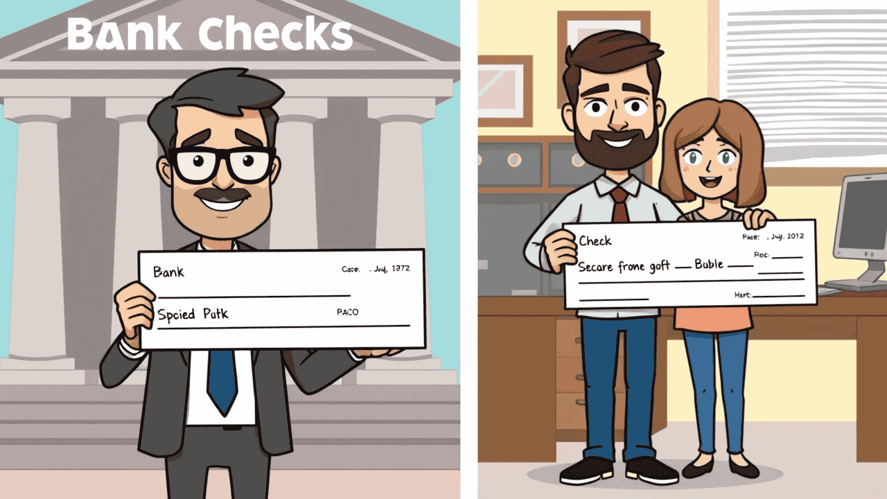 7 Differences Between Bank Checks and Personal Checks