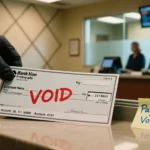 Voided Check for Payroll
