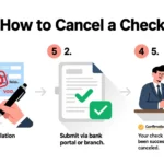 how to cancel a check
